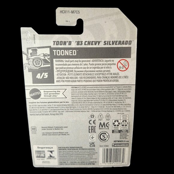 🆕️ 2021 HOT WHEELS Toon'd '83 Chevy Silverado - Picture 6 of 6